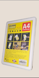 L-shaped Slide Stand (Bordered)   A4  (210 x 297 mm) 